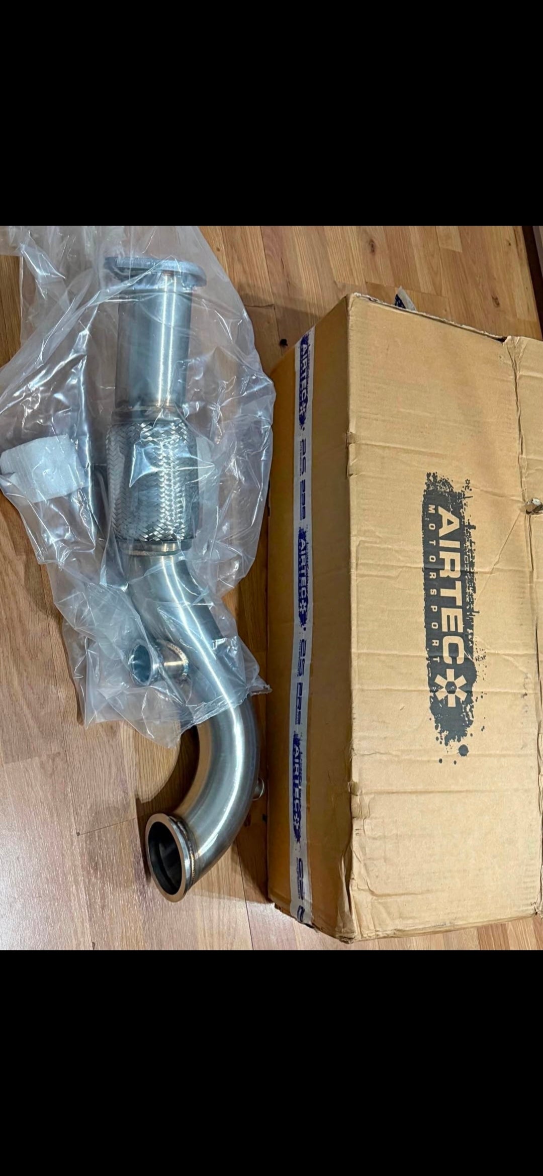 Brand new airtec downpipe big turbo